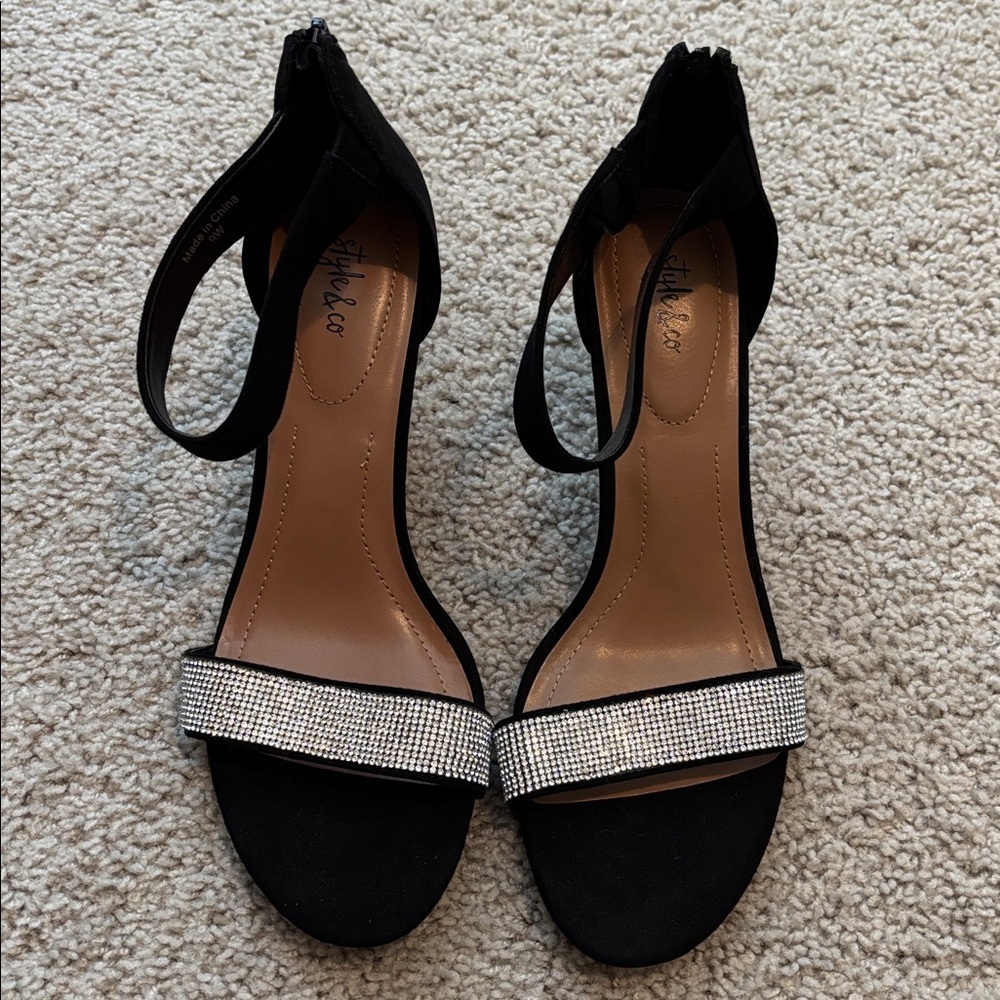 Style & Co Women's Phillys Two-Piece Evening Sandals - Picture 4 of 6